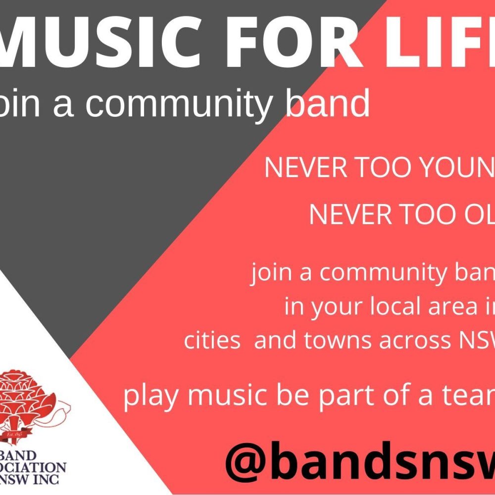 join a community band