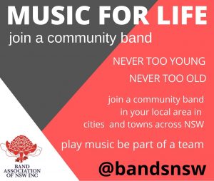 join a community band